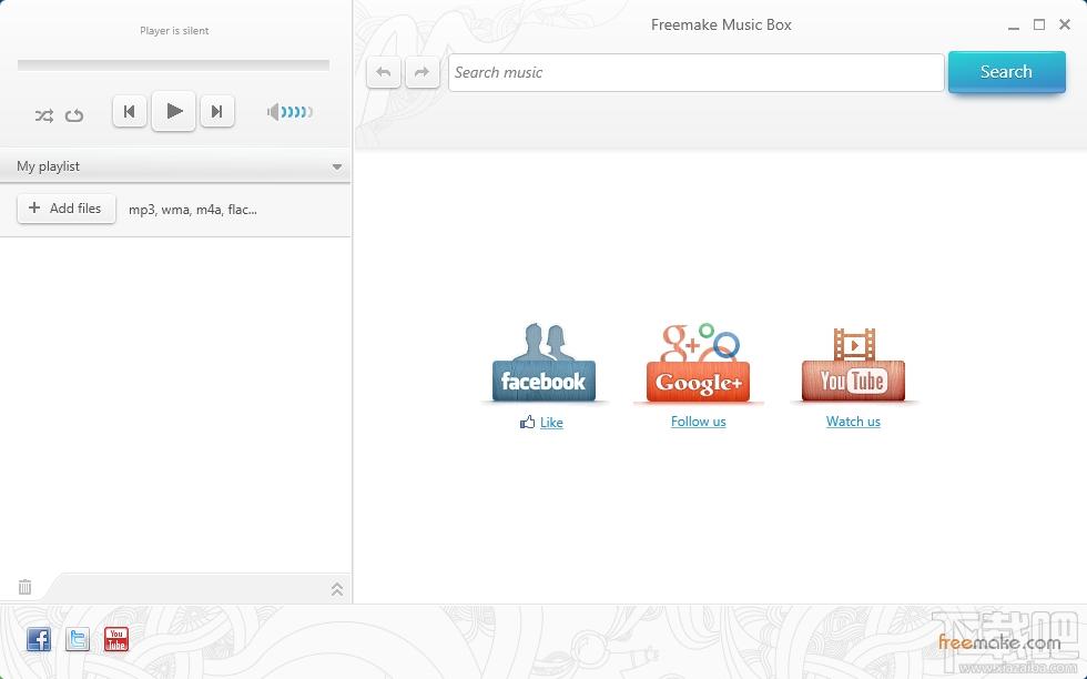 Freemake Music Box,Freemake Music Box下载,音乐播放器