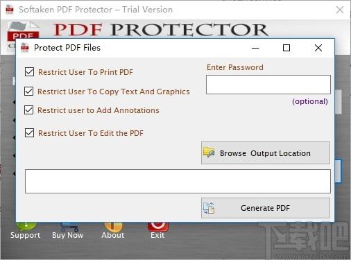Softaken PDF Protector下载,PDF加密工具,加密解密,pdf加密